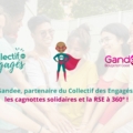 Gandee, partenaire du Collectif des Engagés : les cagnottes solidaires et la RSE à 360°